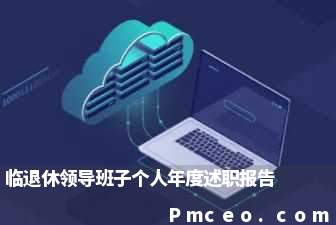 临退休领导班子个人年度述职报告